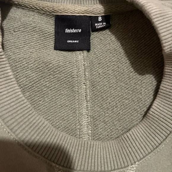 Finisterre Pinafore Enkus Sweat Dress Seaspray Green Size 8 ( fit up to 12 - Picture 8 of 8